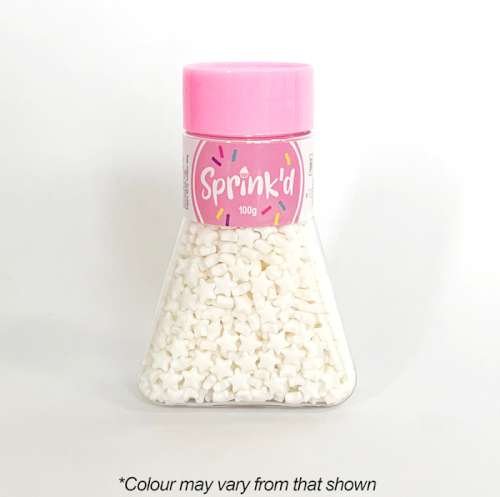 Sprink'd Sprinkles - Stars White